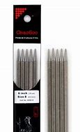 ChiaoGoo 08"/20 cm 5.50 mm/US 9 Stainless Steel Double Pointed Red Premium Needles